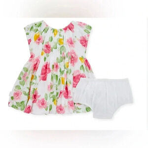 Burt’s bees BABY outfit size 3/6 100%COTTON 2 piece Set